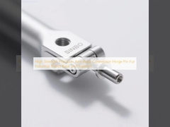 Wysokiej wytrzymałości Precyzja ramienia ciała połączenia zawias szpilki dla bazy i wsparcia robotu przemysłowego