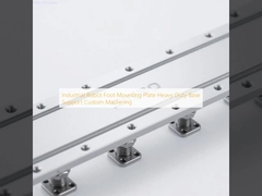 Przemysłowy robot stopa płytka montażowa ciężko działająca podstawa wsparcia Custom Machining