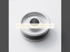 Chwytak robota przemysłowego - precyzyjne rozwiązanie napędu z aluminiowym kołem pasowym zębatym