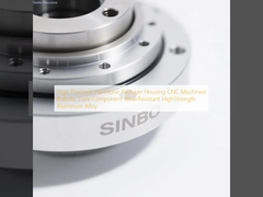 Precyzyjna obudowa reduktora harmonicznego obrabiana CNC, kluczowy element robota, odporny na zużycie, stop aluminium o wysokiej wytrzymałości