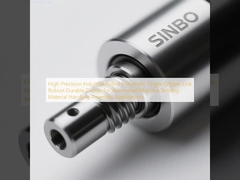 Wysokiej precyzji robot przemysłowy Pneumatyczny uchwyt do palców Łącznik Robustna trwała konstrukcja dla automatycznej maszyny do obróbki materiałów