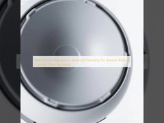 Wodoodporna obudowa anteny nawigacyjnej dla robotów serwisowych. Dostępne rozmiary na zamówienie.