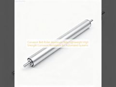 Rolka taśmociągu, aluminiowa rura, lekka, wysoka wytrzymałość, odporność na korozję, do systemów automatycznych