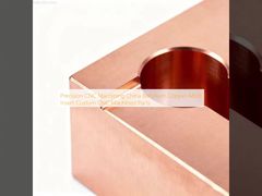 Precyzyjna obróbka CNC China Beryllium Copper Mold Insert Custom CNC Machined Parts
