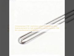 Chiny precyzyjna obróbka CNC na zamówienie elementy grzejne ze stopu molibdenu do wysokotemperaturowych pieców próżniowych TZM Mo-La profesjonalny producent