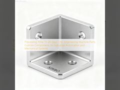 Czas przetwarzania 15-20 dni Części maszyn inżynierii CNC Niestandardowe komponenty dla automatyki przemysłowej i systemów mechanicznych