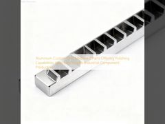 Aluminiowe części obrabiane CNC na zamówienie z możliwością polerowania, idealne do produkcji złożonych komponentów przemysłowych