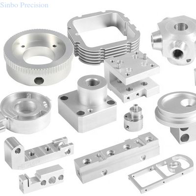 Części do obróbki CNC 5-osiowej Precyzja stali nierdzewnej Bras Stop aluminiowy